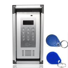 Дистанционное управление двери гаража водонепроницаемый GSM 3g система контроля доступа домофон двери ворот открывалка поддерживает циферблат/RFID открытый