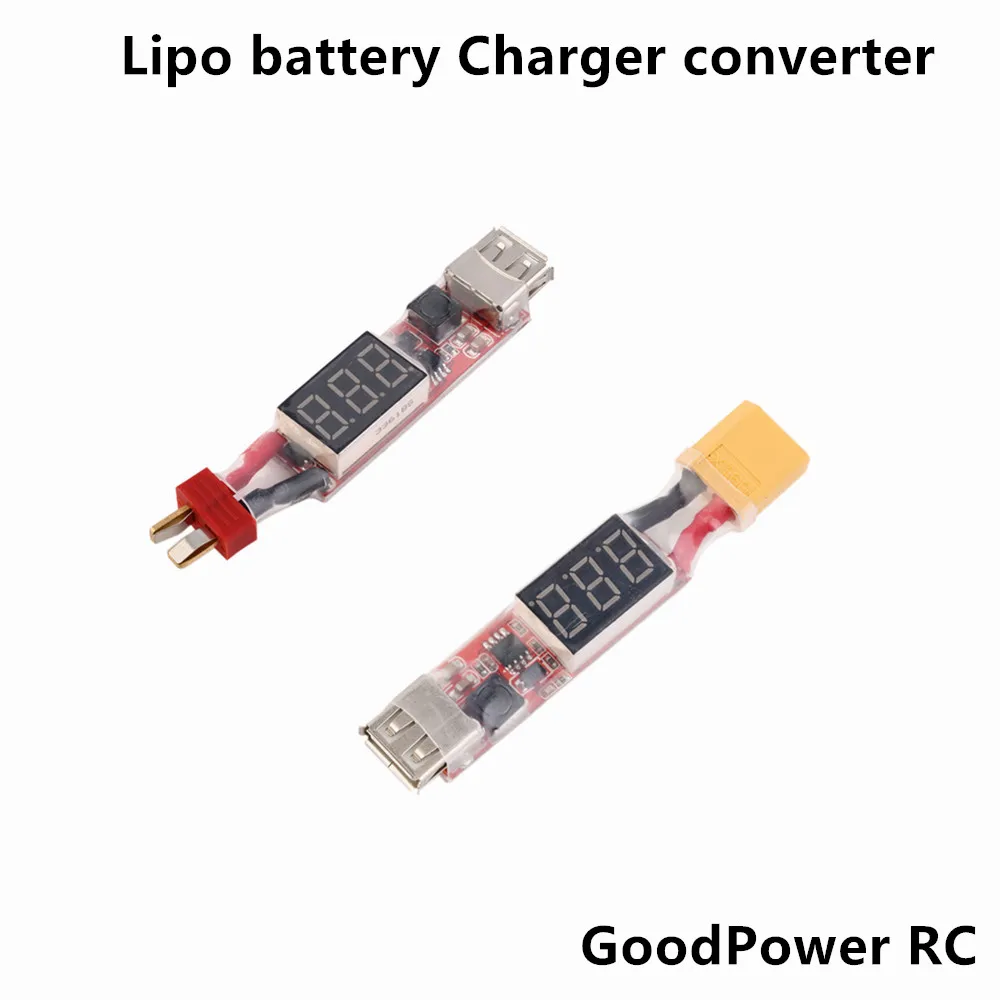Оптовая продажа 1 шт. 2S 6S литиевая батарея зарядное устройство конвертер T Plug XT60
