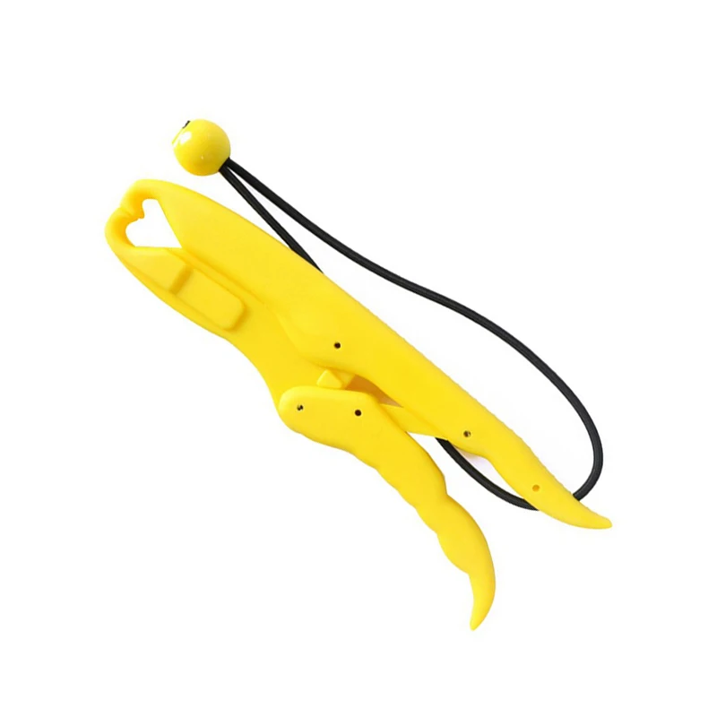 

Sea Fish gripper Ocean Control Mini Tool Outdoor Lip 1pc Yellow Plastic Fishing Pliers Grip Grabber Controller
