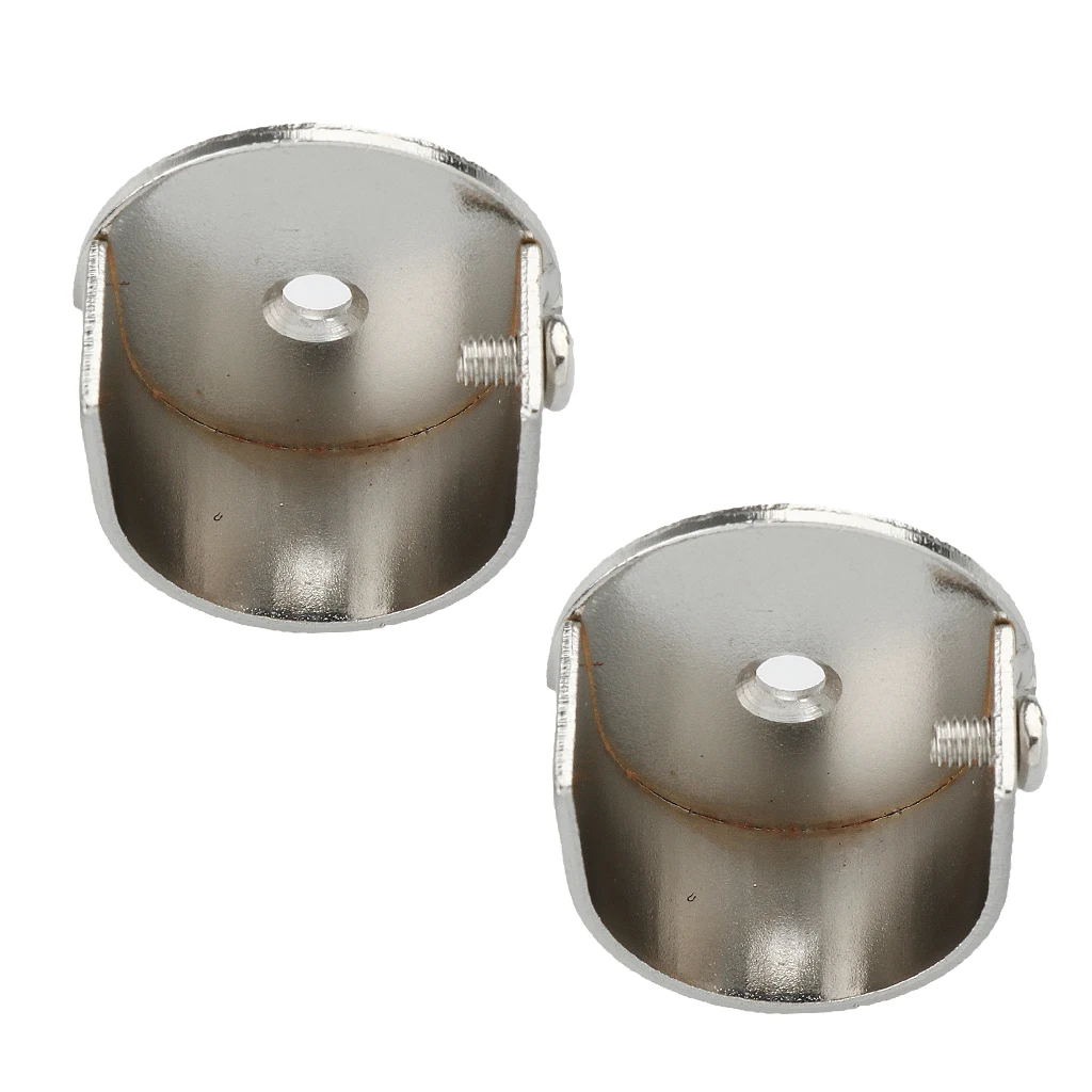 Metal Curtain Pole Recess Bracket Curtain Rail Support for 28mm Curtain Rod