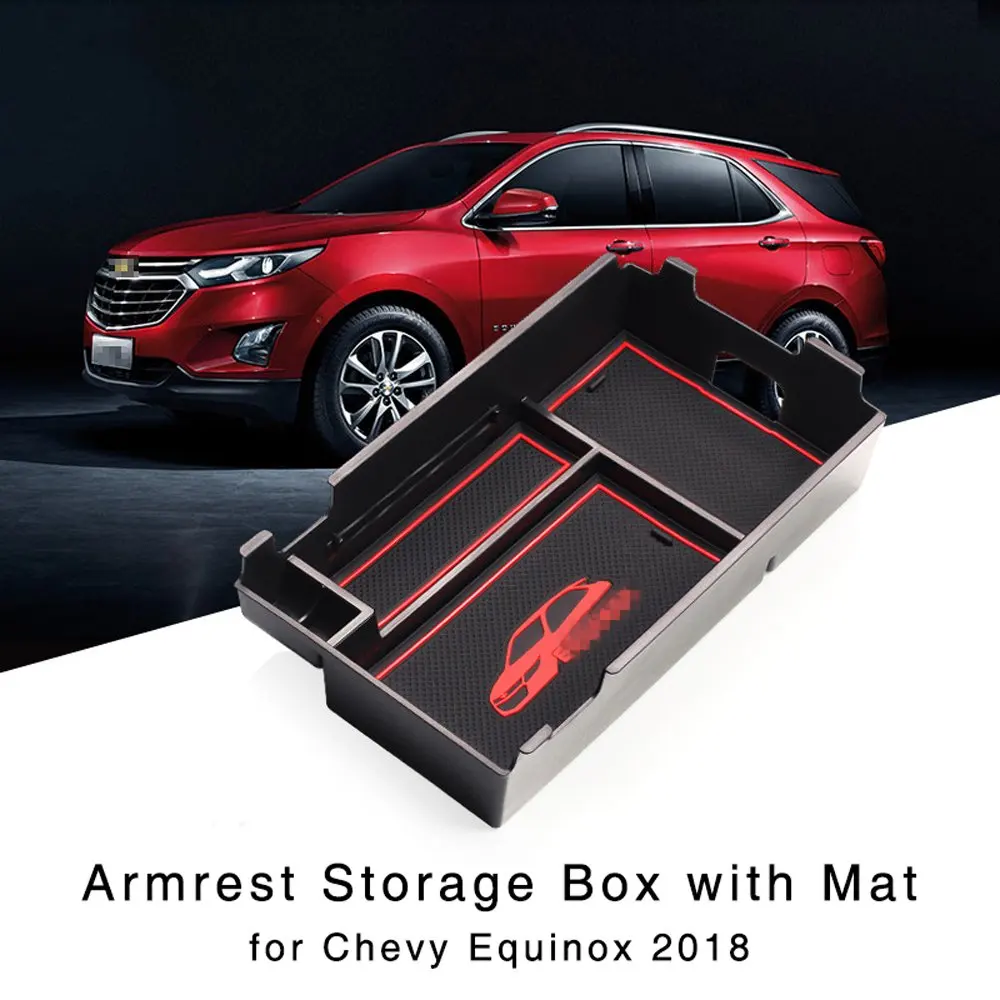Коробка для хранения подлокотников Для Chevrolet Equinox 2018 центральная консоль лоток