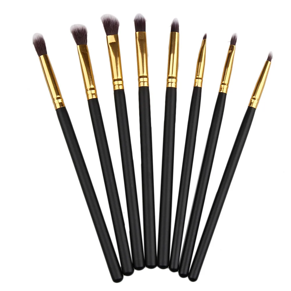 

8PCS Professional Make up Brushes Foundation Makeup Brush Set Eye Brushes Set Eyeliner Eye Shadow Makeup Brushes Sets wholesale