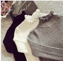 Cashmere Knit Women Sweater Pullover Ruffles Turtleneck Twist Wool Autumn Winter Long Sleeve Jumper Casual Sweater Tricot 1614 Cashmere Knit Women Sweater Pullover Ruffles Turtleneck Twist Wool Autumn Winter Long Sleeve Jumper Casual Sweater Tricot 1614