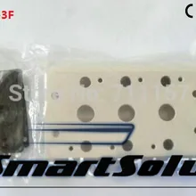 4V210-08 4V210 4V220 клапаны выхлопная труба для откачки воздуха 200M-3F пневматическая пластина 3 шт. электромагнитный клапан основание с винтами