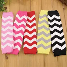 Free Shipping 1 Pair Baby Chevron Baby Leg Warmer Baby infant colorful leg warmer child Legging Arm warmers