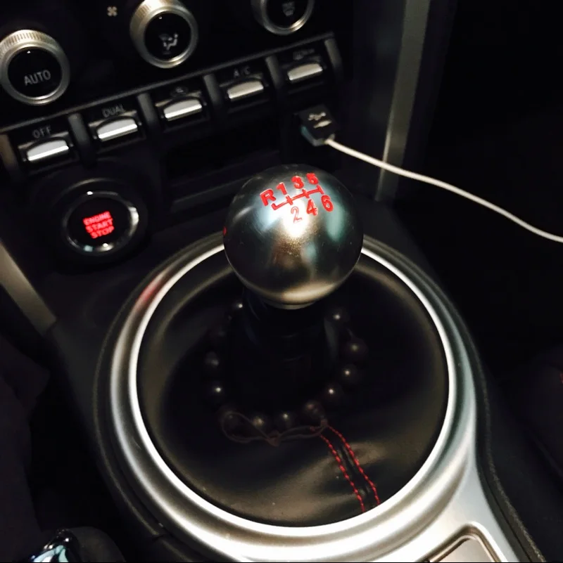 Us 25 47 9 Off Vehtrkacntol Aluminium 6 Geschwindigkeit Schaltgetriebe Schaltknauf Fur Toyota Gt86 Subaru Brz In Schaltknopf Aus Kraftfahrzeuge Und