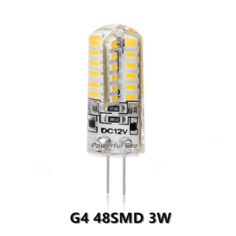 G4 Светодиодный светильник SMD 3014 DC 12V AC 110 v/220 V Bombillas, сменный галогенный светильник 10W 20 W, точечный светильник, люстра, Lamparas