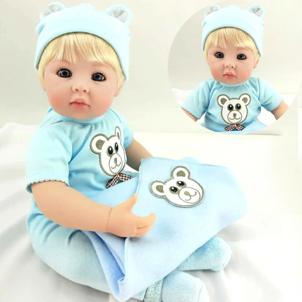 

DollMai Bebes Reborn 51cm vinyl slicone reborn baby dolls boy girl twins boneca reborn menino menina real baby doll gift toys