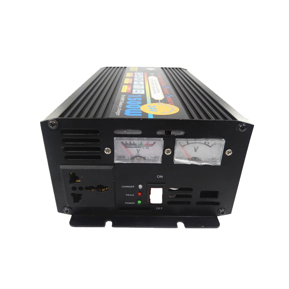 

High Quality & Multi-function 1500W UPS Power Inverter DC 12V To AC 220V With battery charging function