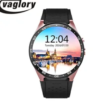 Смарт-часы kw88 Android 5.1 SmartWatch GPS+ Wi-Fi 512 М Оперативная память+ 4 г Встроенная память+ Камера+ сердечного ритма Мониторы SmartWatch для IOS Android PK 1wo