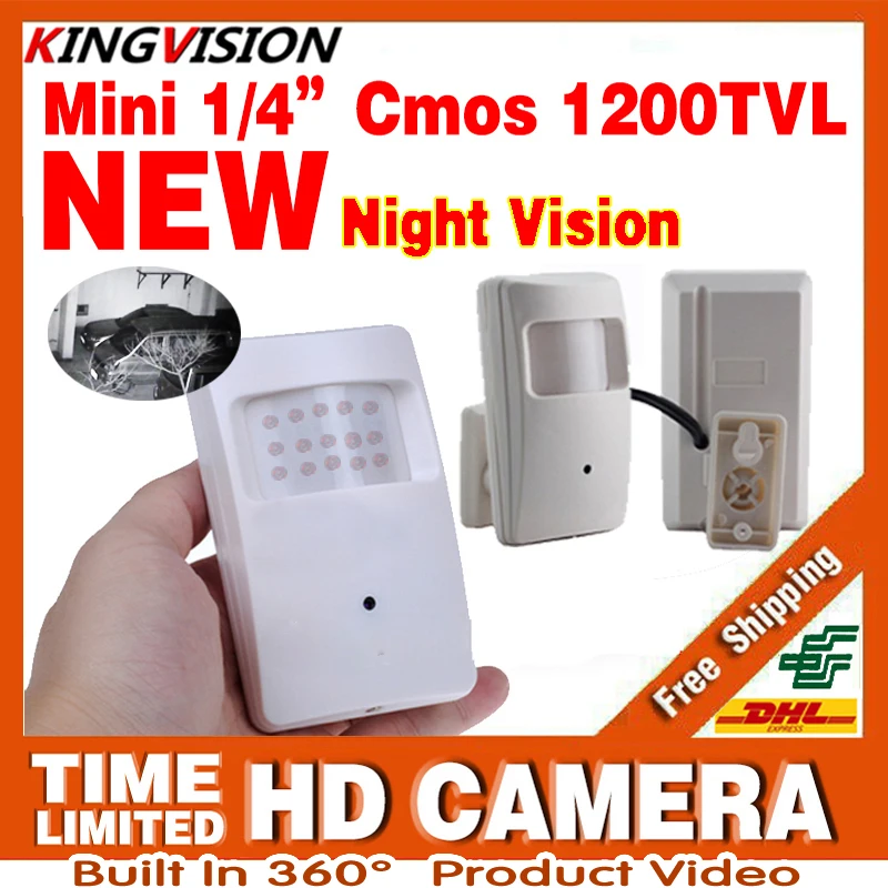 Vente 2017New Sonde Infrarouge Nuit Vision 15 m ahdl Caméra 1 3 CMOS 1200TVL 18led HD CCTV de Sécurité de Surveillance Vidéo Couleur 3.7mm Lentille