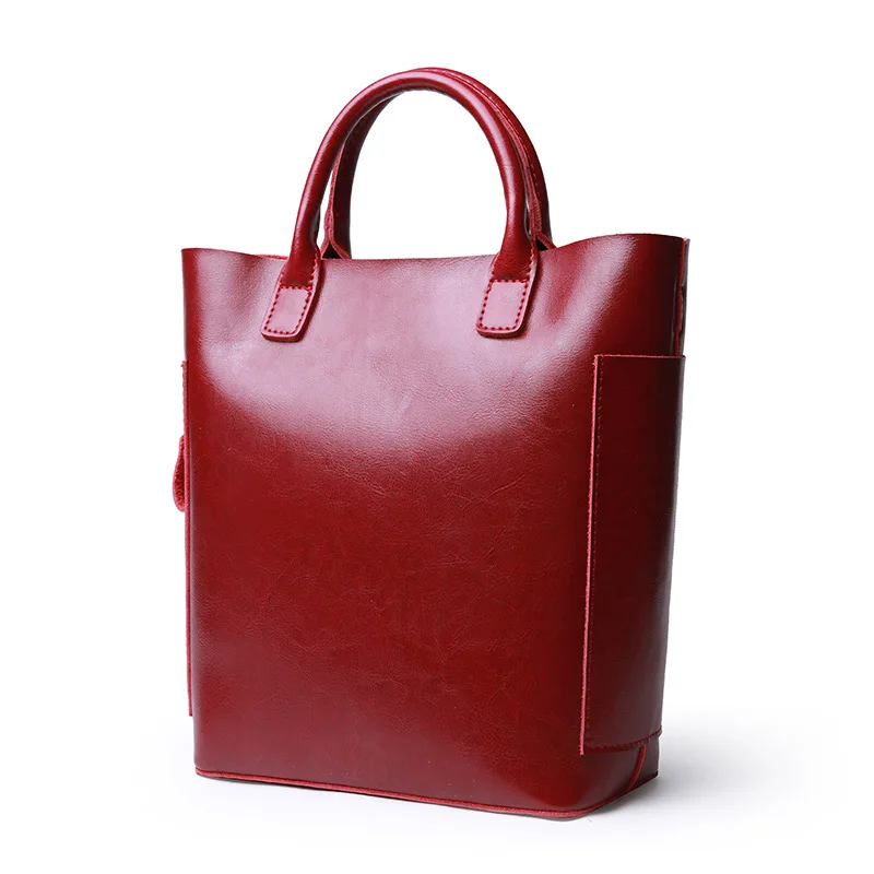 

Moxi New Fashion Big Women's Handbags Luxury Genuine Leather Women Bags Brand Design Ladies Shoulder Bag Tote Female Cowskin