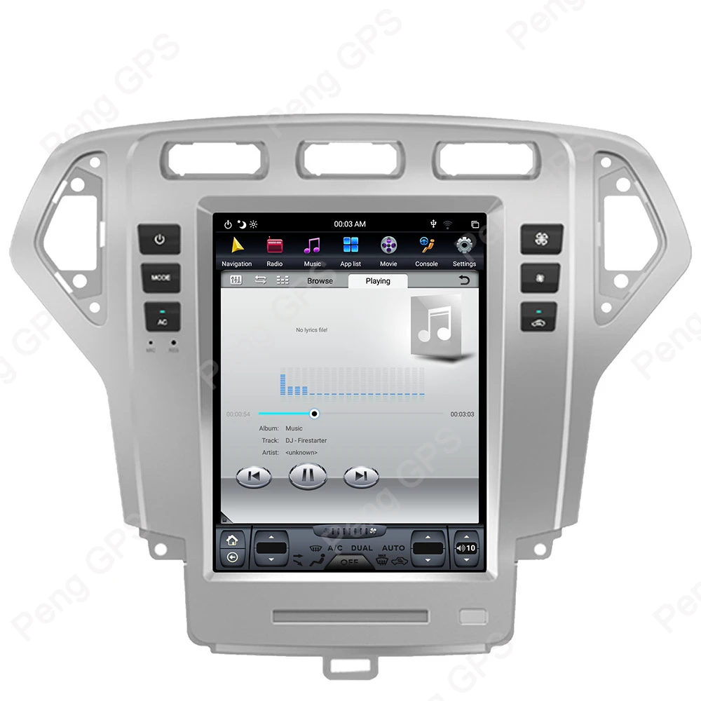 Android 9 0 навигация в приборной панели AV Приемник для Ford Fusion Mondeo MK4 2007 2010 черный и