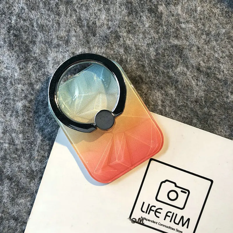 Finger Ring Mobile Phone Smartphone Socket Stand Holder For iPhone XS Samsung cell color Smart Phone Ring holder Car Mount Stand