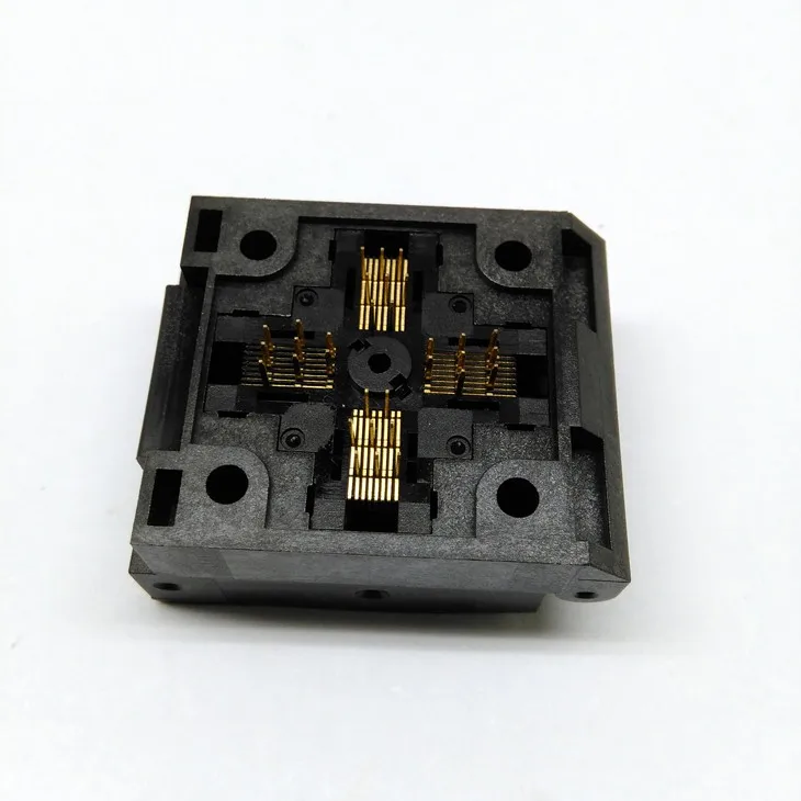 KEPUSHIYE Elektronische Komponente TQFP32 QFP32 to DIP32 IC Programmer Adapter Chip Test Sockel SA663 Brennen Sitz APR28