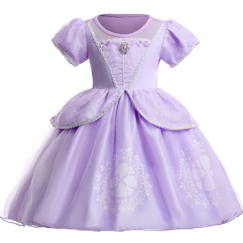 

Princess Dress Cinderella Girls Dress Cosplay Party Dress Fancy Children Clothing Birthday Costume For Kids Dresses For Girls