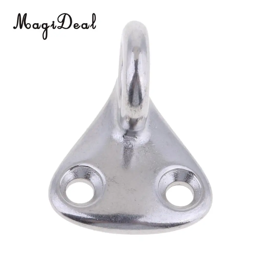 MagiDeal Marine Grade Stainless Steel Boat Hook Ring Anchor Chain Lock for Kayak Canoe Rafting Boating Dinghy Yacht Accessories