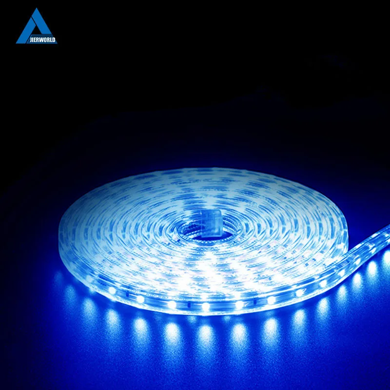 

LED Strip Flexible Light SMD5050 AC 220V with EU Plug Waterproof IP67 for Outdoor Use 1M 4M 5M 8M 9M 10M 15M 20M