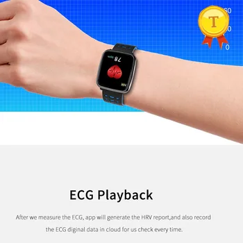 

newest product blood pressure wrist watch heart rate PPG ECG playback smart bracelet Activity fitness tracker Sports smart band