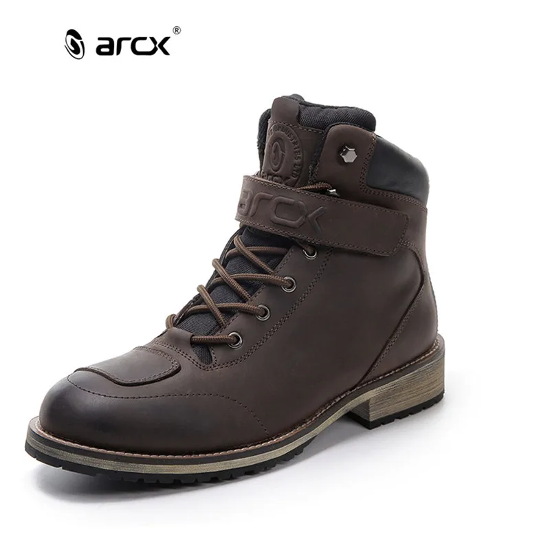 ARCX мотоциклетные сапоги и ботинки для девочек непромокаемые мужчин кожа