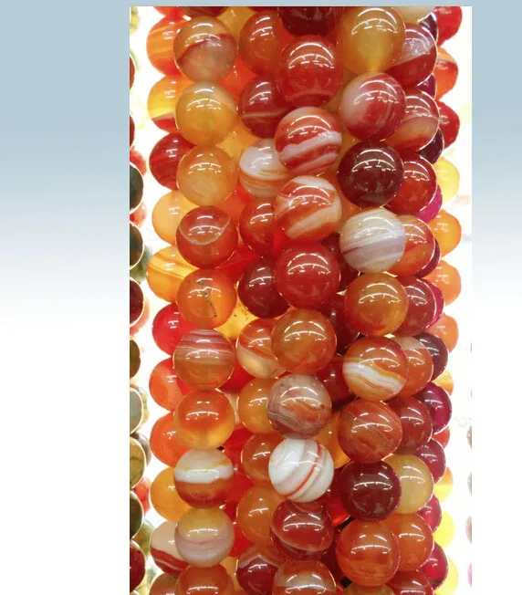 

Red Beads Round Carnelian Selectable 4 6 8 10 mm Natural Stone Beads For Jewelry Making Diy Bracelet Necklace
