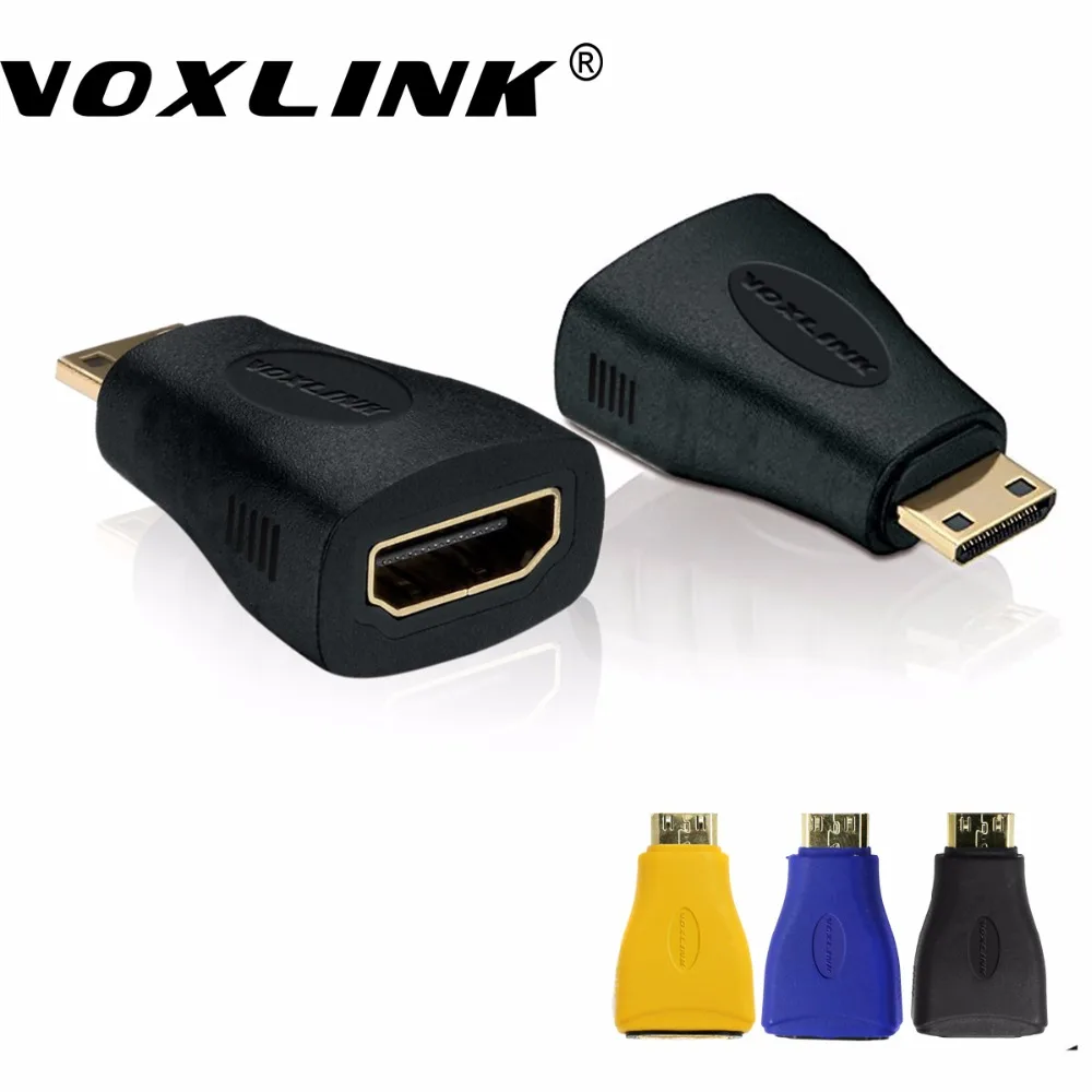 VOXLINK 1080P Mini HDMI to HDMI Converter Adapter Mini HDMI Male to