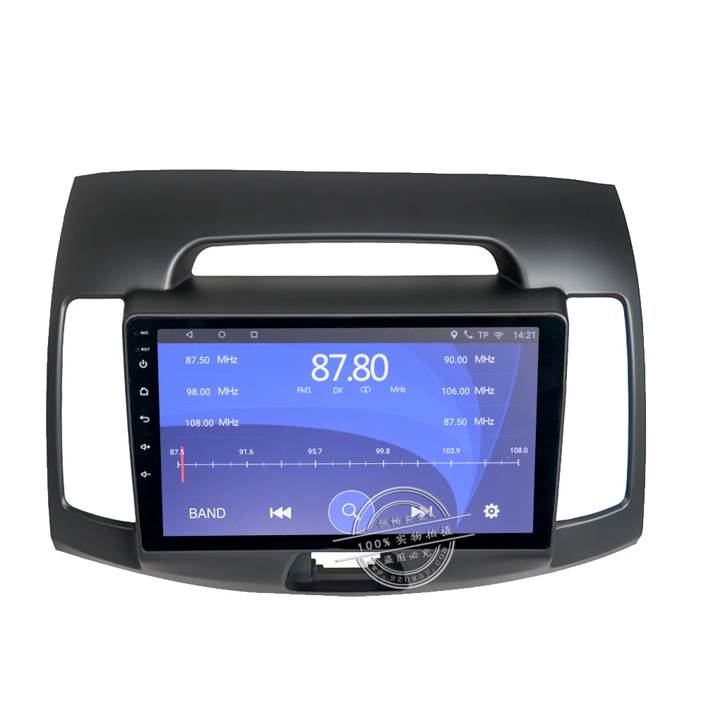 Bway 9 "автомобильное радио для hyundai Elantra 2010-2008 четырехъядерный Android 7.0.1 автомобильный dvd-плеер gps navi с 1 г оперативной памяти, 16 г rom