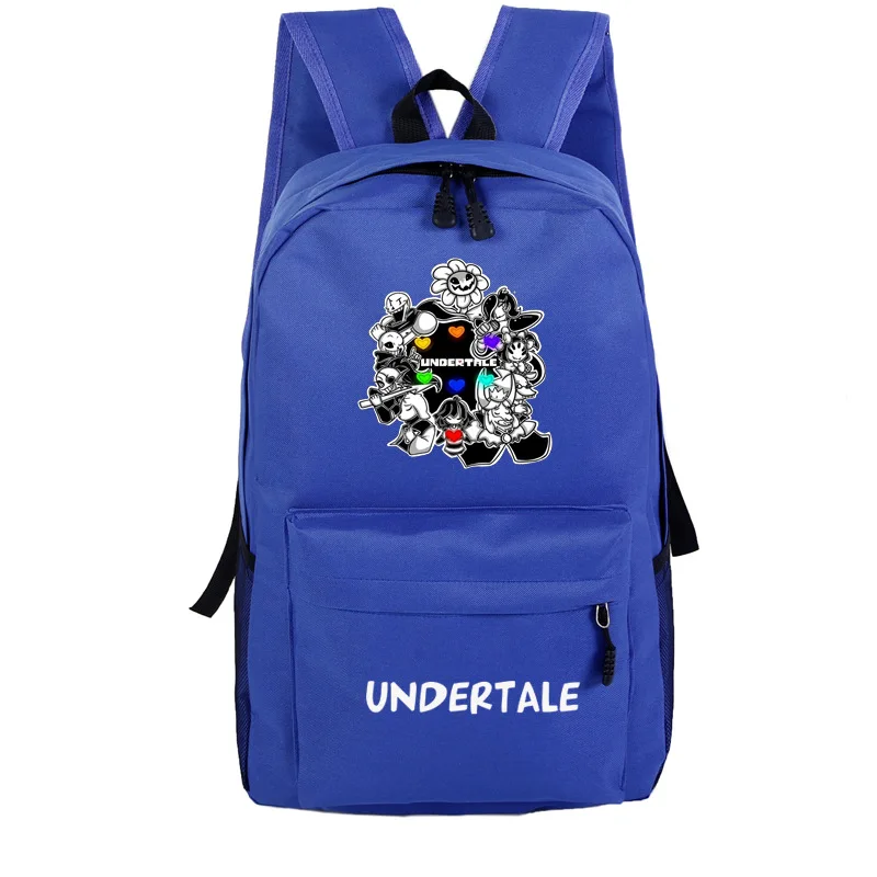 Undertale Sans мультфильм рюкзак Frisk Toriel Papyrus школьная сумка для студентов книжные сумки ноутбук Плечи сумка мужские дорожные сумки