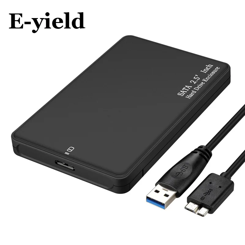 

2.5 inch USB 3.0 SATA HDD Box HDD Hard Disk Drive External HDD Enclosure Black Case