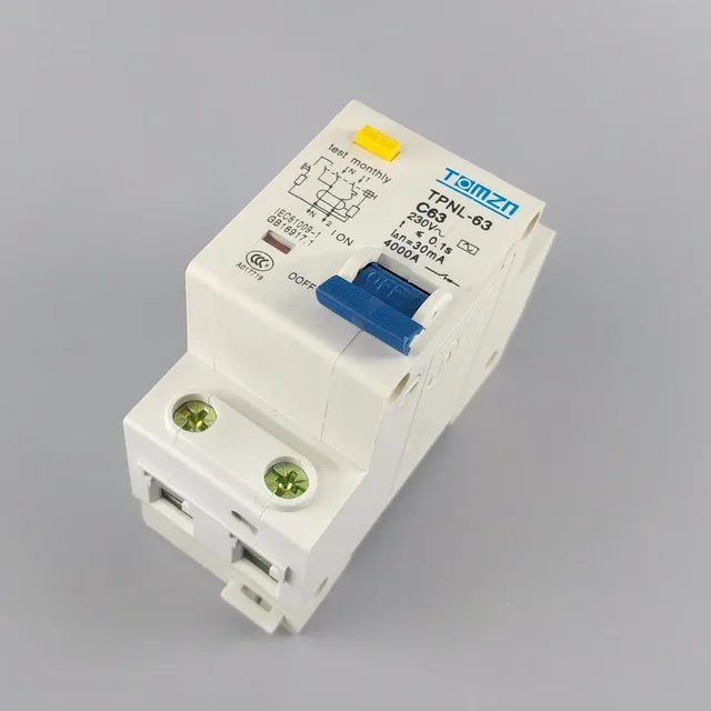 Tpnl Dpnl 230v 1p+n Residual Current Circuit Breaker With