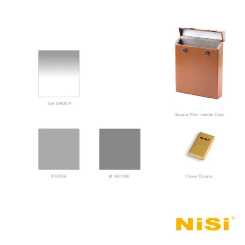

NiSi 150mm System Filter kit (ND64+ND1000+S-GND8+Filter case+Eraser)