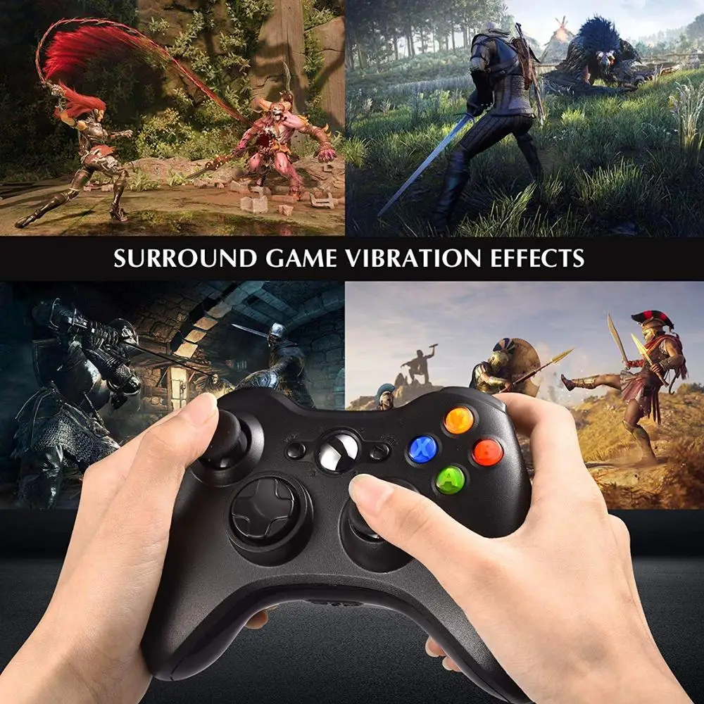 Wireless/Wired Bluetooth Controller For Xbox 360 Gamepad Joystick For X box 360 Jogos Controle Win7/8/10 PC Game Joypad
