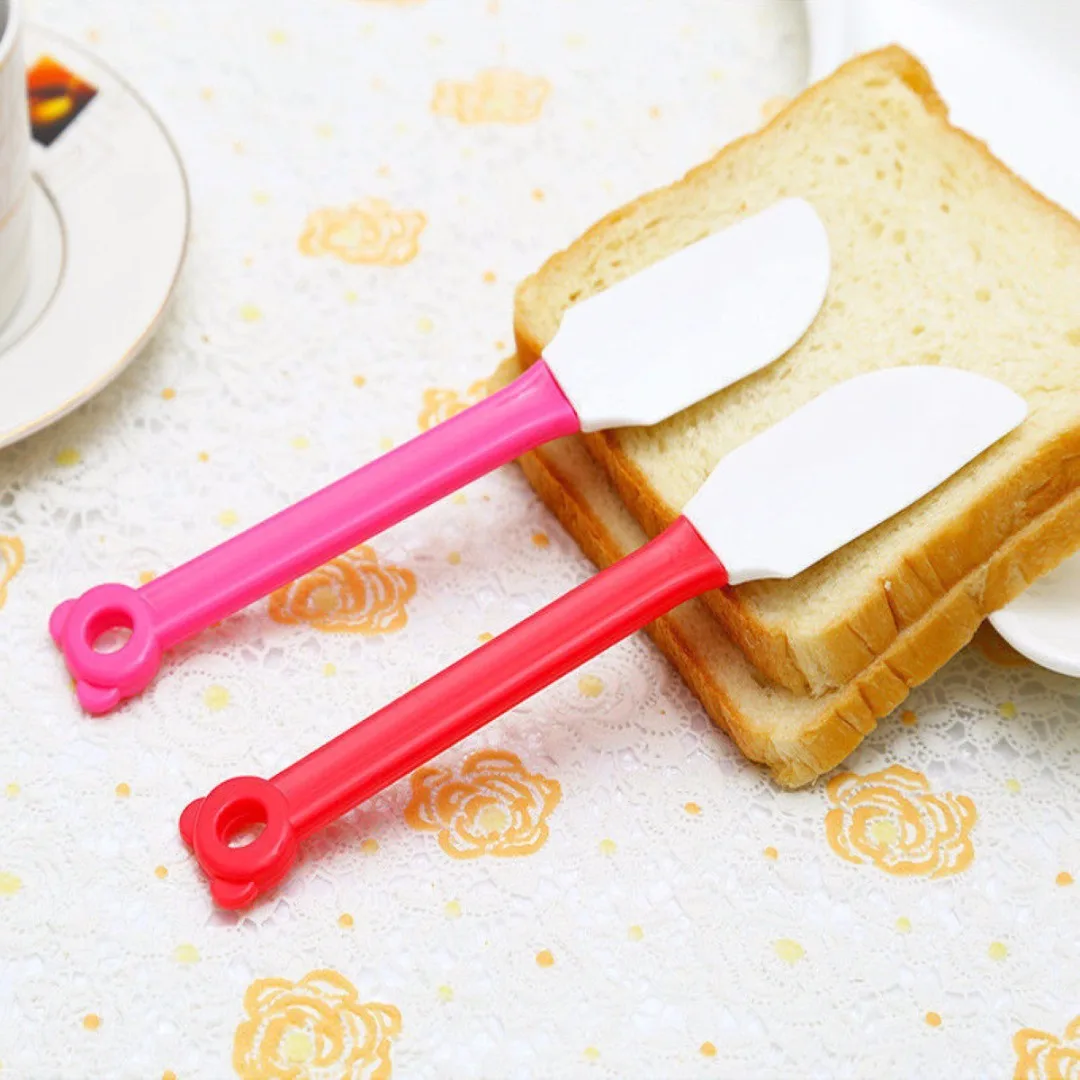 Soft Silicone Cake Cream Mixing Butter Spatula Baking Scraper Kitchen Gadget