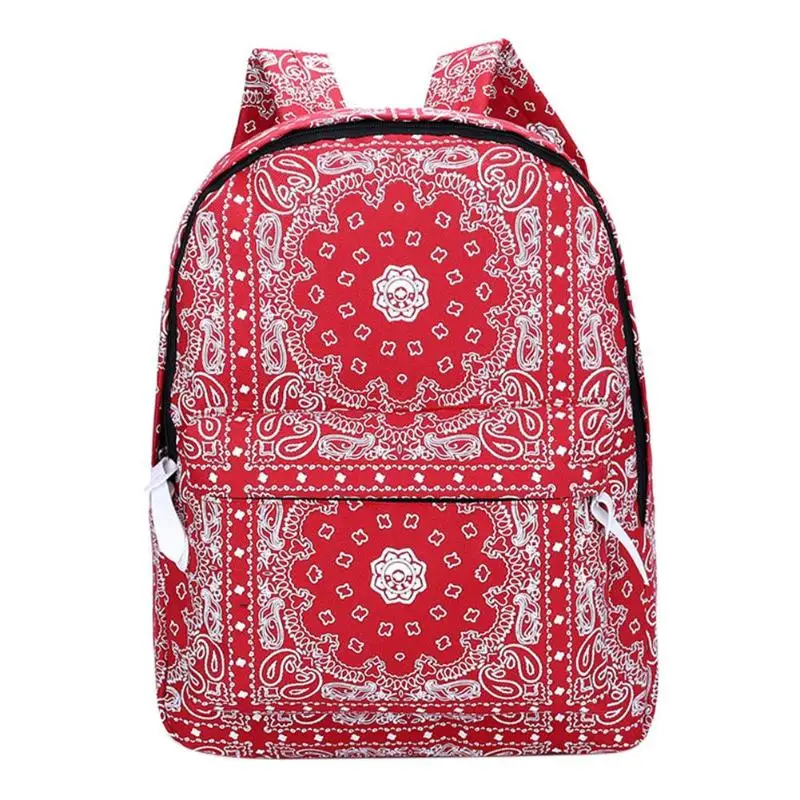 Женский тканевый рюкзак с этническим принтом, рюкзак на плечо для путешествий, рюкзак для подростков, Mochila