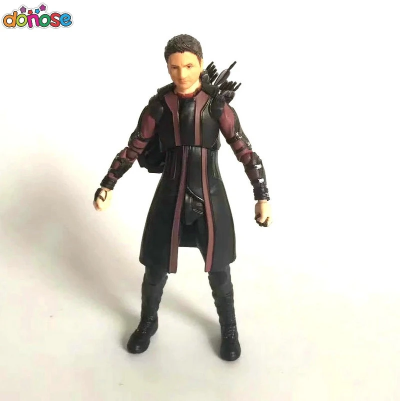 Мстители Hawkeye Капитан Америка Гражданская война ПВХ фигурка модель игрушки куклы