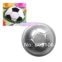 Инструменты для выпечки футбольная сферическая алюминиевая форма формы для торта полукруглой формы diy формы для выпечки, кухонные принадлежности Инструменты