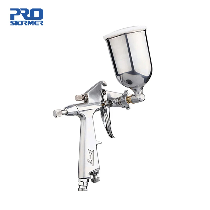 

PROSTORMER Professional Magic Spray Gun Painting Car Sprayer Airbrush Atomizer Alloy Painting Pneumatic Tool With Hopper