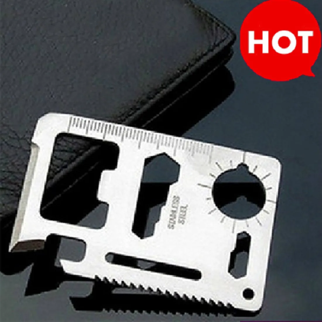

2018 new multi-tools 11-in-1 multi-function outdoor hunting survival camping pocket military credit card knife