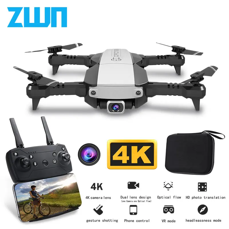 

Z1 Wifi FPV Mini Drone with 1080P 4K HD Camera Optical Flow Positioning Gesture Control Rc Quadcopter Vs sg106 Visuo xs816 Dron