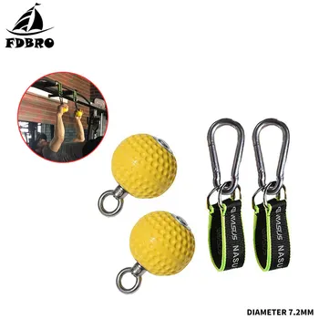 

FDBRO 7.2/9.7mm Wrist Climbing Finger Training Hand Grip Strength ball Training Arm and Back Muscles Pull-ups Strengthen Ball
