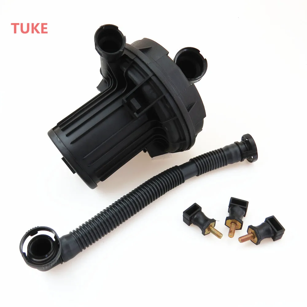 TUKE 1 Set Secondary Air Pump+Fixed Bracket & Exhaust Hoses VW Passat