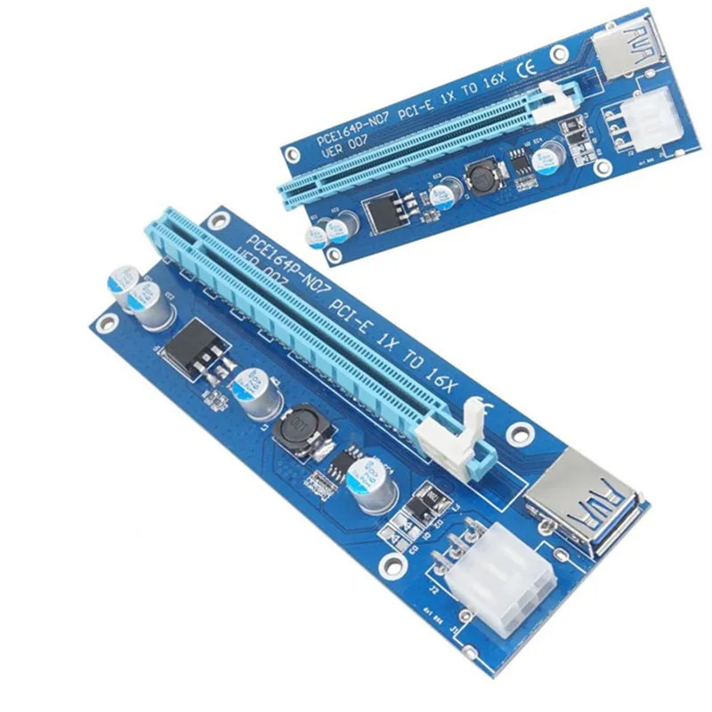 Карта расширения PCI E USB 3 0 1x до 16x 60 см SATA|3.0 pci|usb 3.0 pci expresspci express usb |