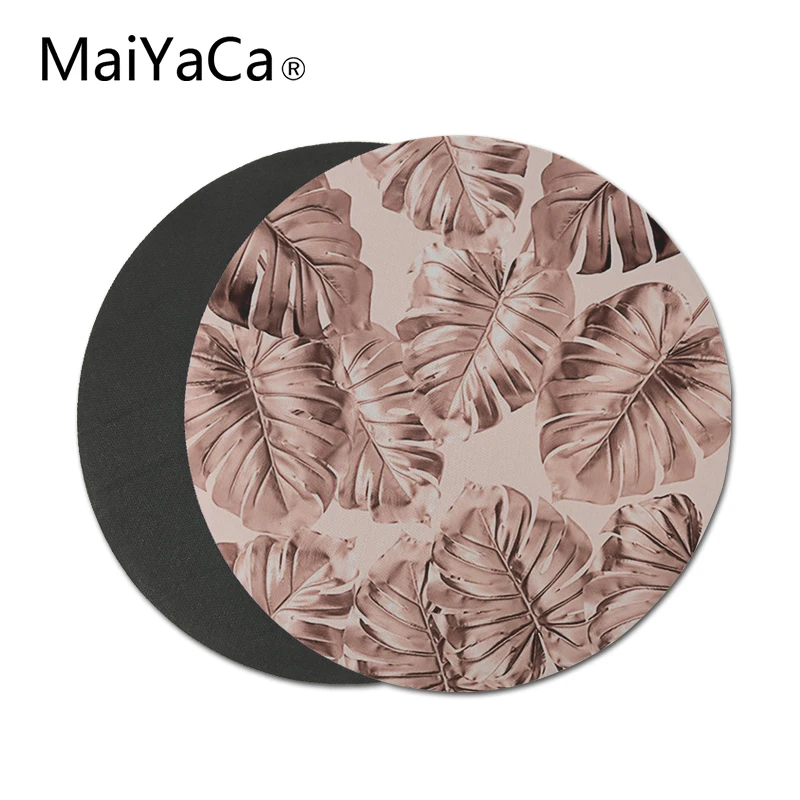 rose gold Large plant leaves (1)