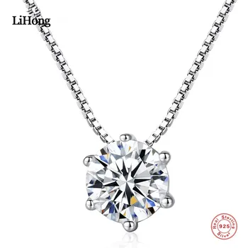 

2018 New Eternal Zirconium Chain And Necklace Pendant In 925 Sterling Silver Women'S Contracting Party And Wedding Silver Jewelr
