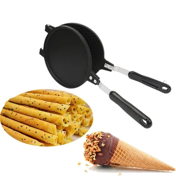

DIY Heart Shape Non-stick Metal Waffle Maker Waffle Mould kitchen Cake Baking Dish for Octopus balls Egg roll home used