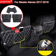 QCBXYYXH автомобильный Стайлинг авто Интерьер сиденье протектор боковой край защита колодки наклейки анти-удар коврики для Mazda Atenza