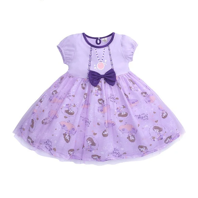 Платья для девочек 2019 Модное детское платье для девочек с пышными рукавами платье принцессы на Хэллоуин Модные Детские платья детская
