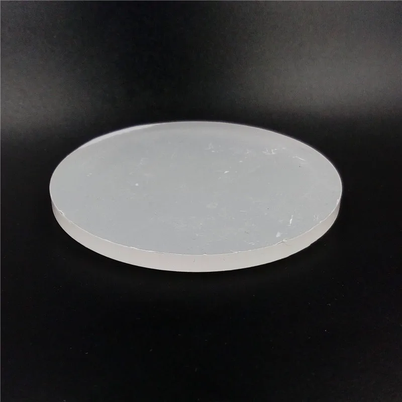 

60mm Diameter Round Acrylic Transparent Bases Clay Sculpture Clay Tools Thickness 5mm