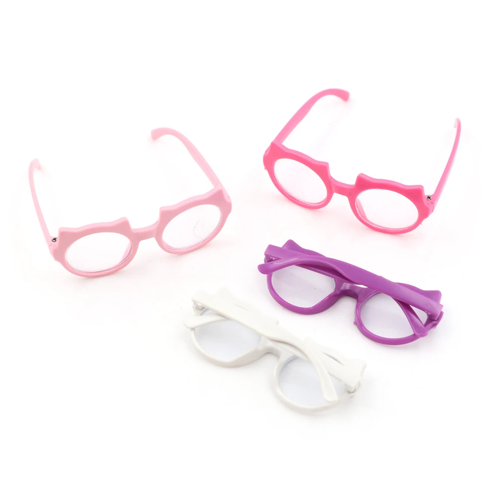 1Pc Doll AccessoriesToys Kid Gift Cute Doll Glasses Fit For 18Inch Girl