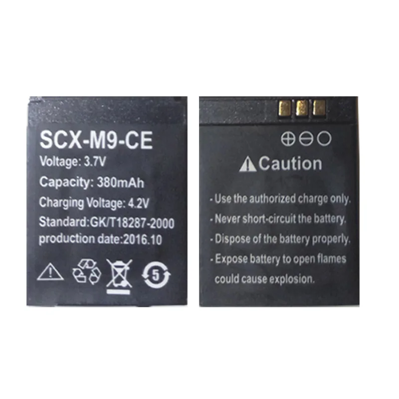SCXM9CEwatchbatteryhighqualitylongstandbybattery380mAh420mAh